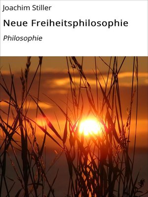 cover image of Neue Freiheitsphilosophie